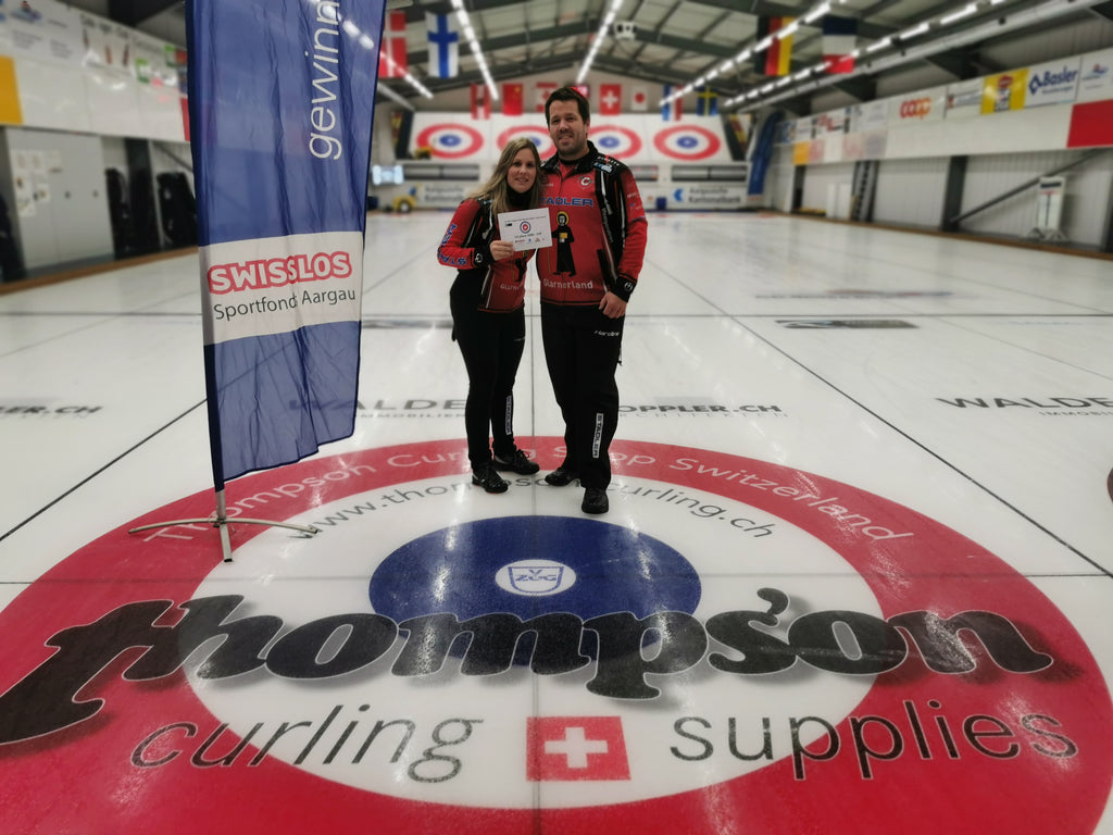 Winner 1st WCT Argovia Mixed Doubles Masters 2022 Team Perret/Rios
